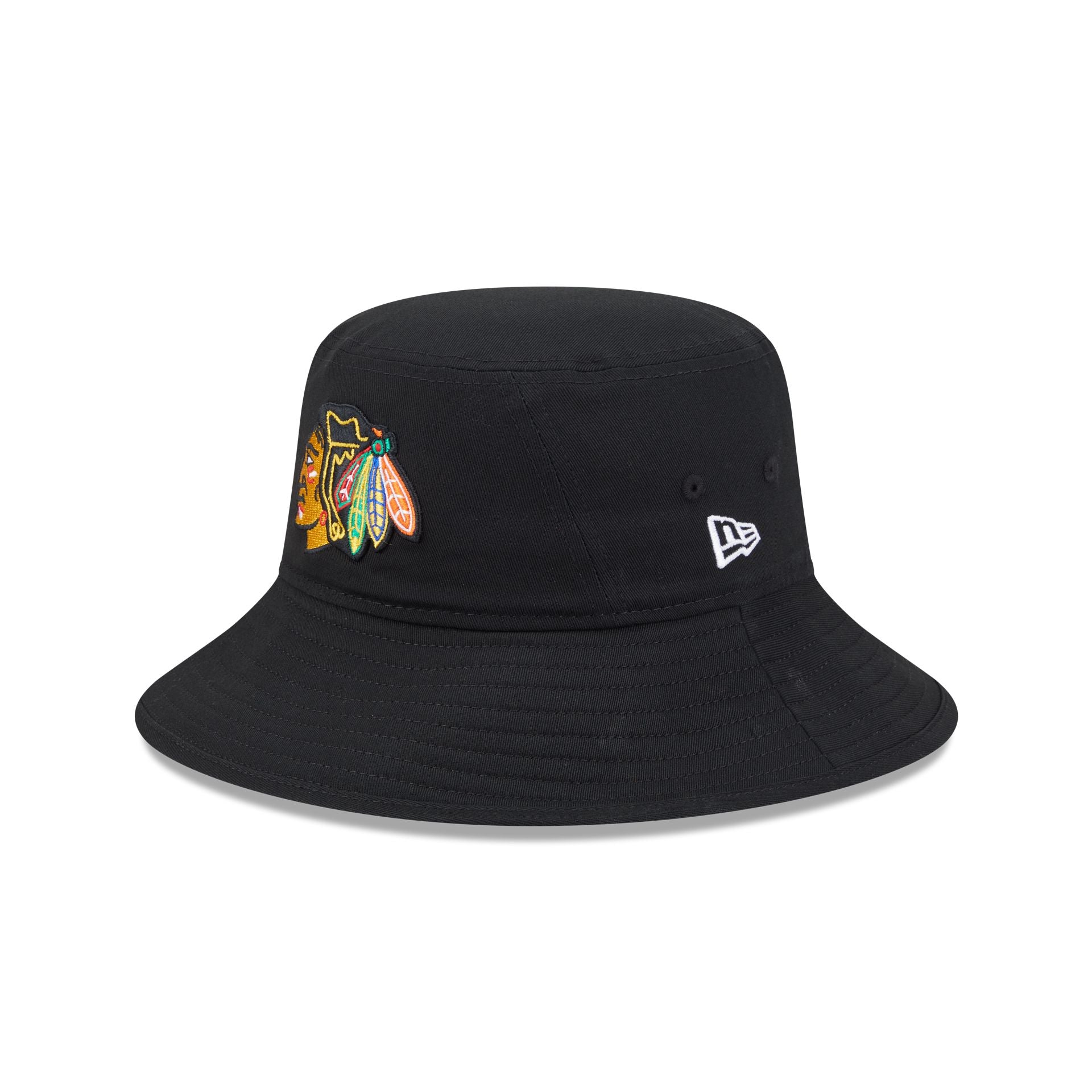 Chicago Blackhawks Black Bucket Hat – New Era Cap