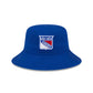 New York Rangers Blue Bucket Hat Hat