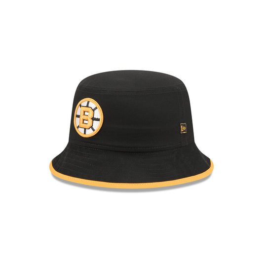 Boston Bruins Black Kids Bucket Hat Hat - New Era Cap