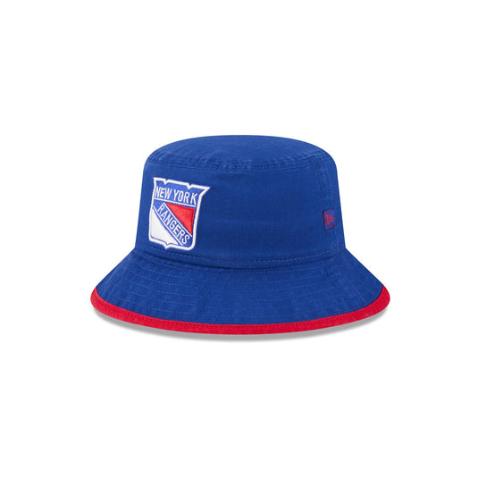 New York Rangers Blue Kids Bucket Hat Hat - New Era Cap