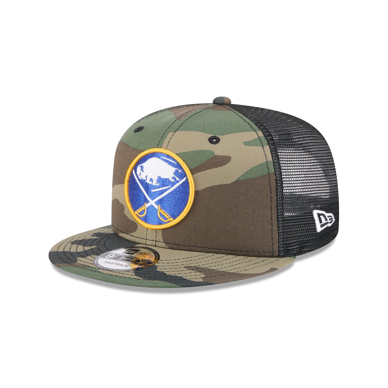 Buffalo Sabres Camo 9FIFTY Trucker Hat