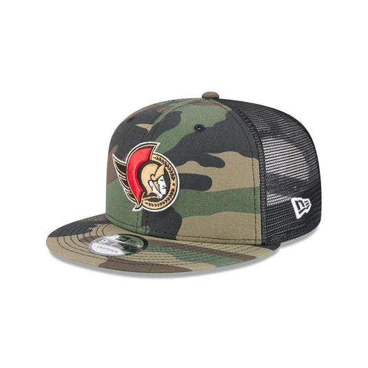 Ottawa Senators Camo 9FIFTY Trucker Hat - New Era Cap