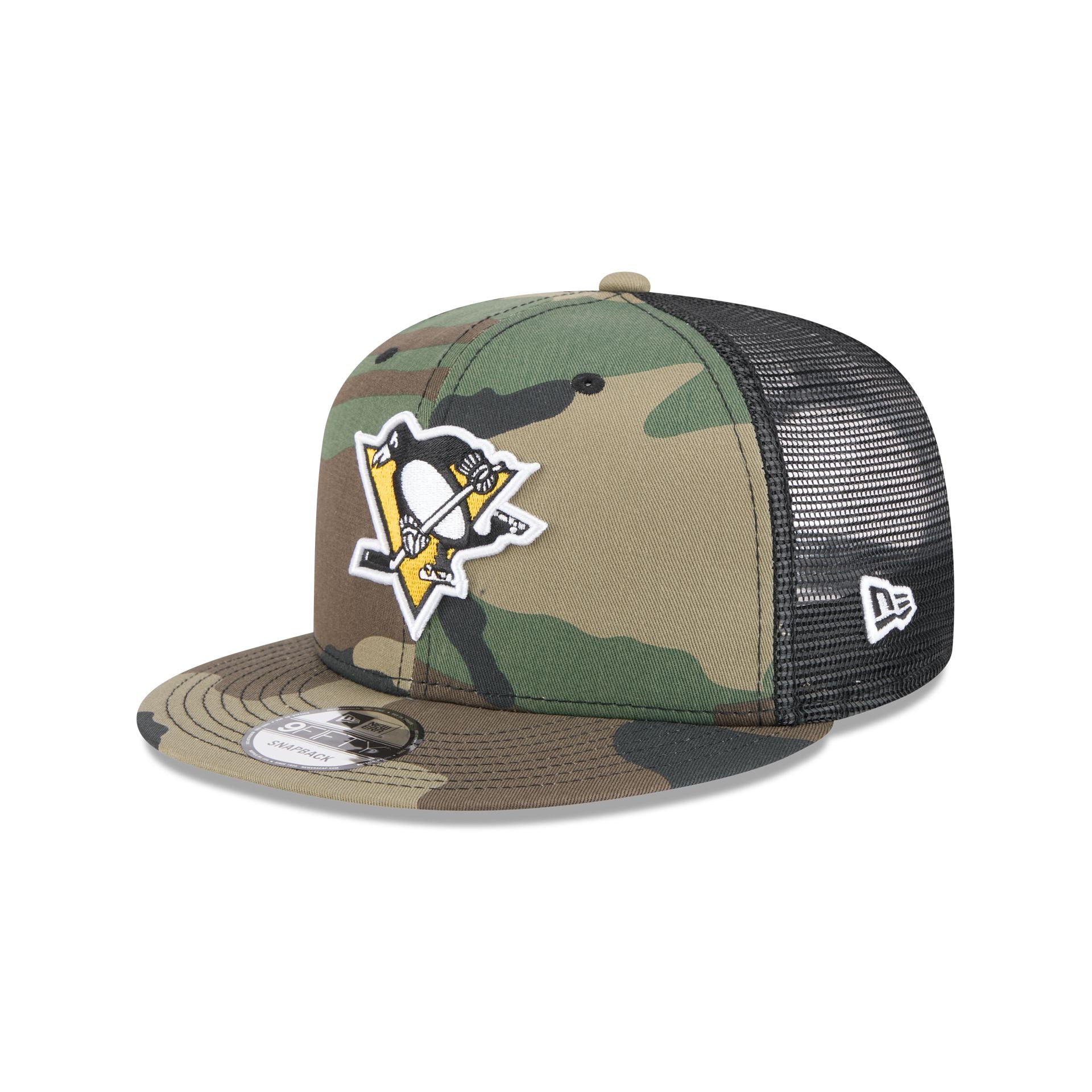 Casquette New Era 39Fifty – Pittsburgh Penguins – NHL – Noire – Taille M – Occasion