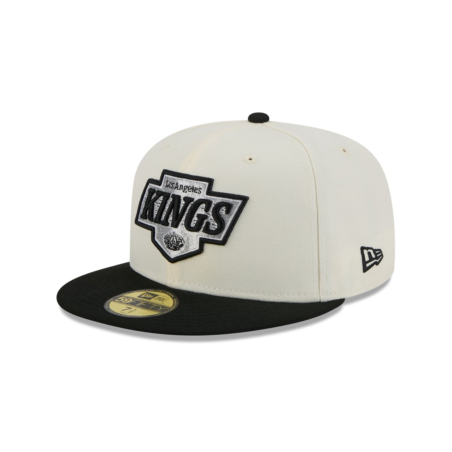 Los Angeles Kings Chrome White 59FIFTY Fitted Hat