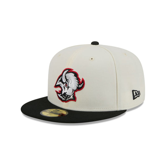 Buffalo Sabres Chrome White 59FIFTY Fitted Hat - New Era Cap