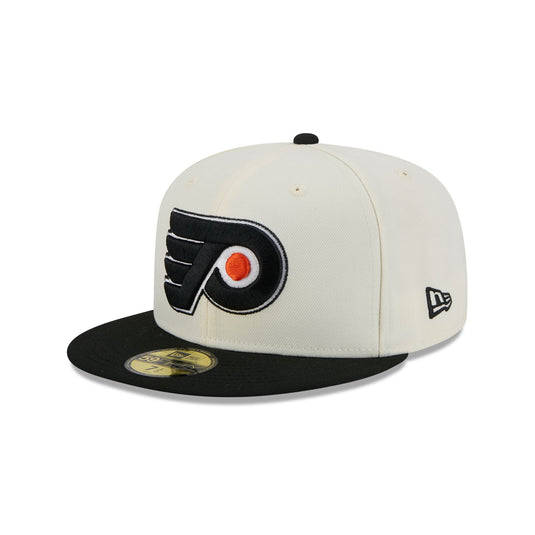 Philadelphia Flyers Chrome White 59FIFTY Fitted Hat - New Era Cap
