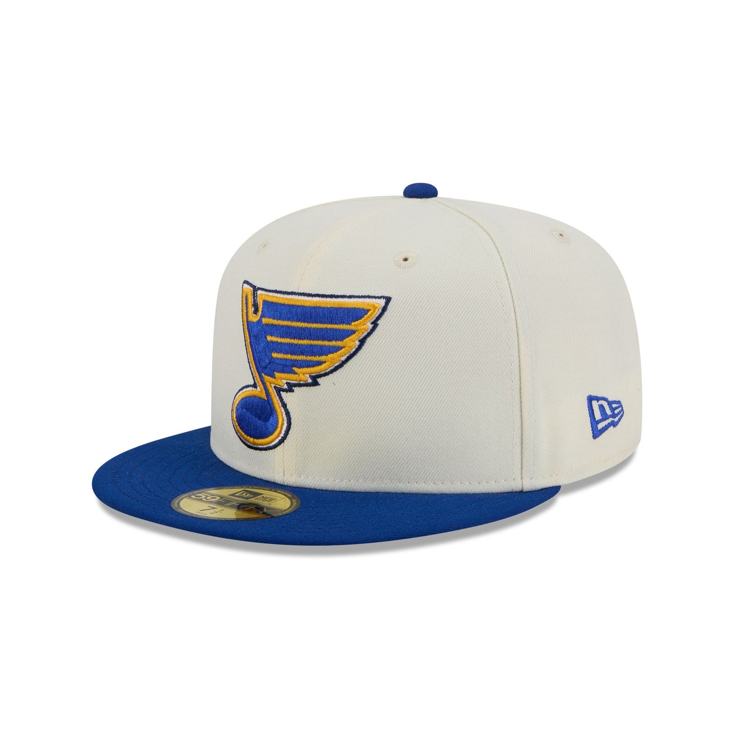 St. Louis Blues Chrome White 59FIFTY Fitted Hat