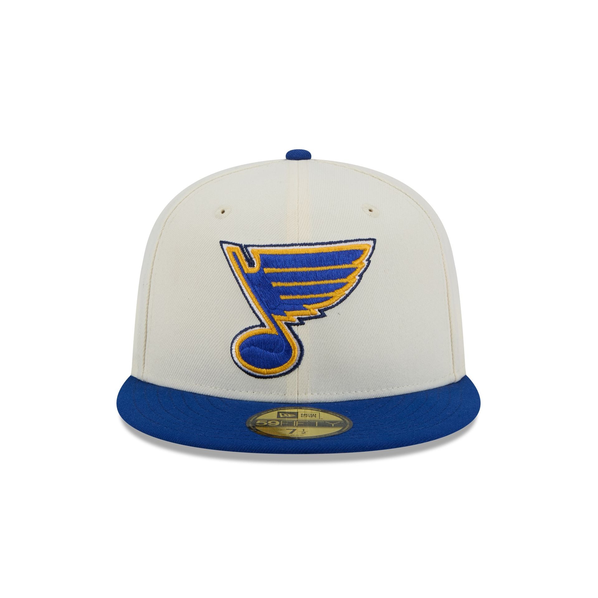 St. Louis Blues Chrome White 59FIFTY Fitted Hat
