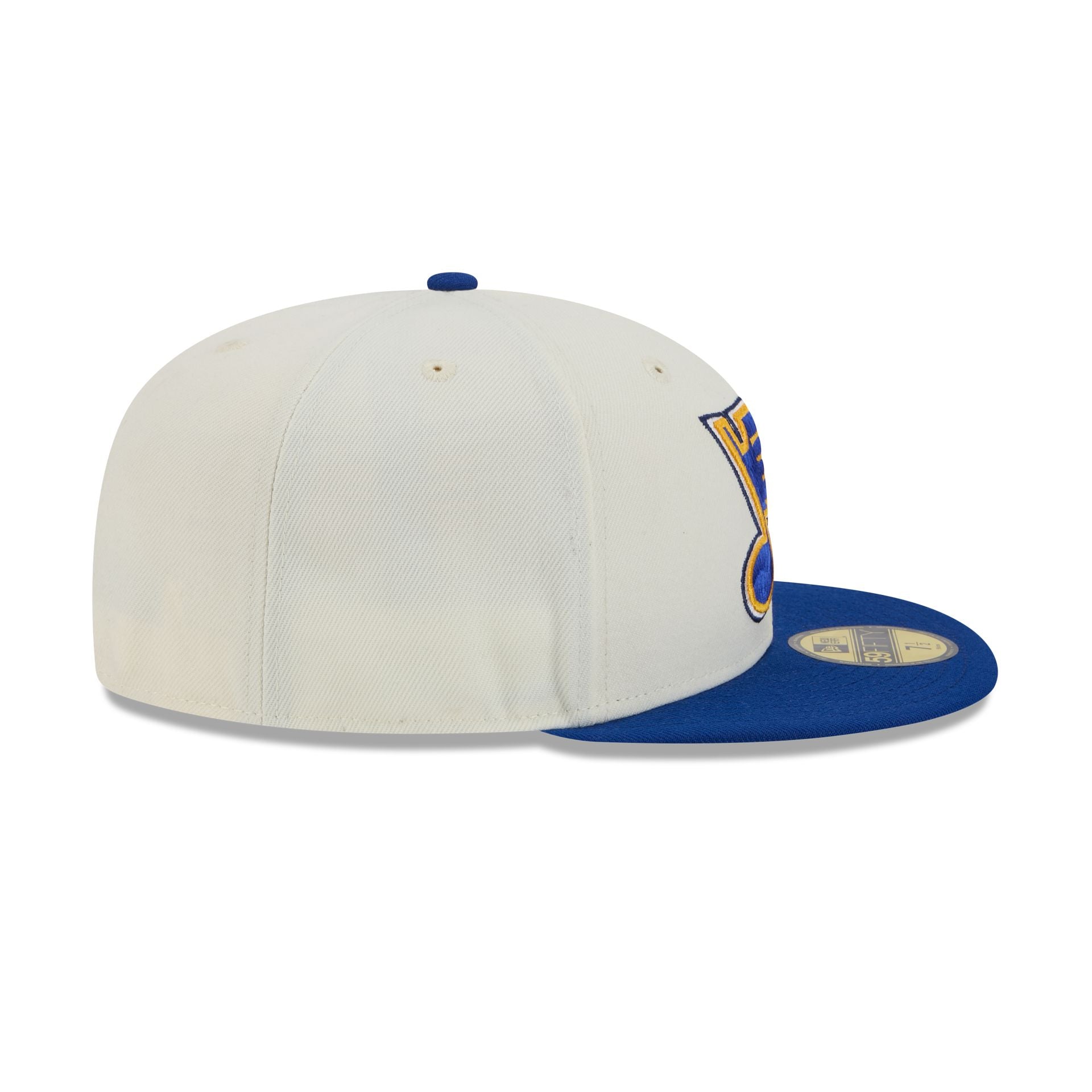 St. Louis Blues Chrome White 59FIFTY Fitted Hat