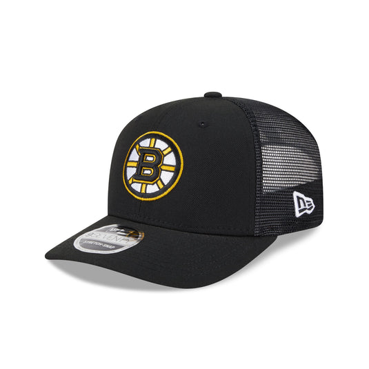 Boston Bruins Simple 9SEVENTY Trucker Hat - New Era Cap