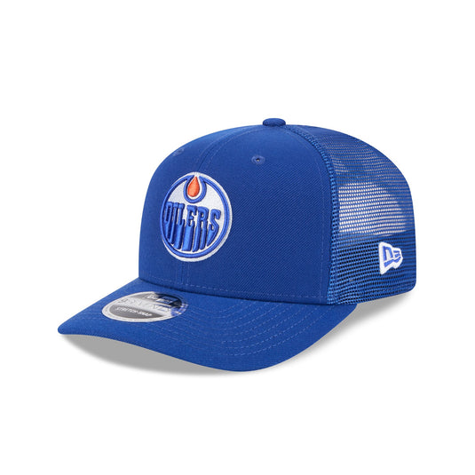 Edmonton Oilers Simple 9SEVENTY Trucker Hat - New Era Cap