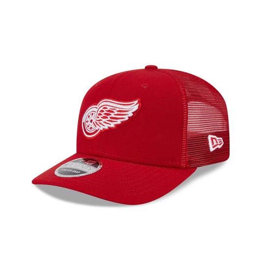 Detroit Red Wings Simple 9SEVENTY Trucker Hat - New Era Cap