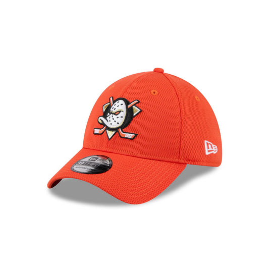 Anaheim Ducks Orange 39THIRTY Stretch Fit Hat - New Era Cap