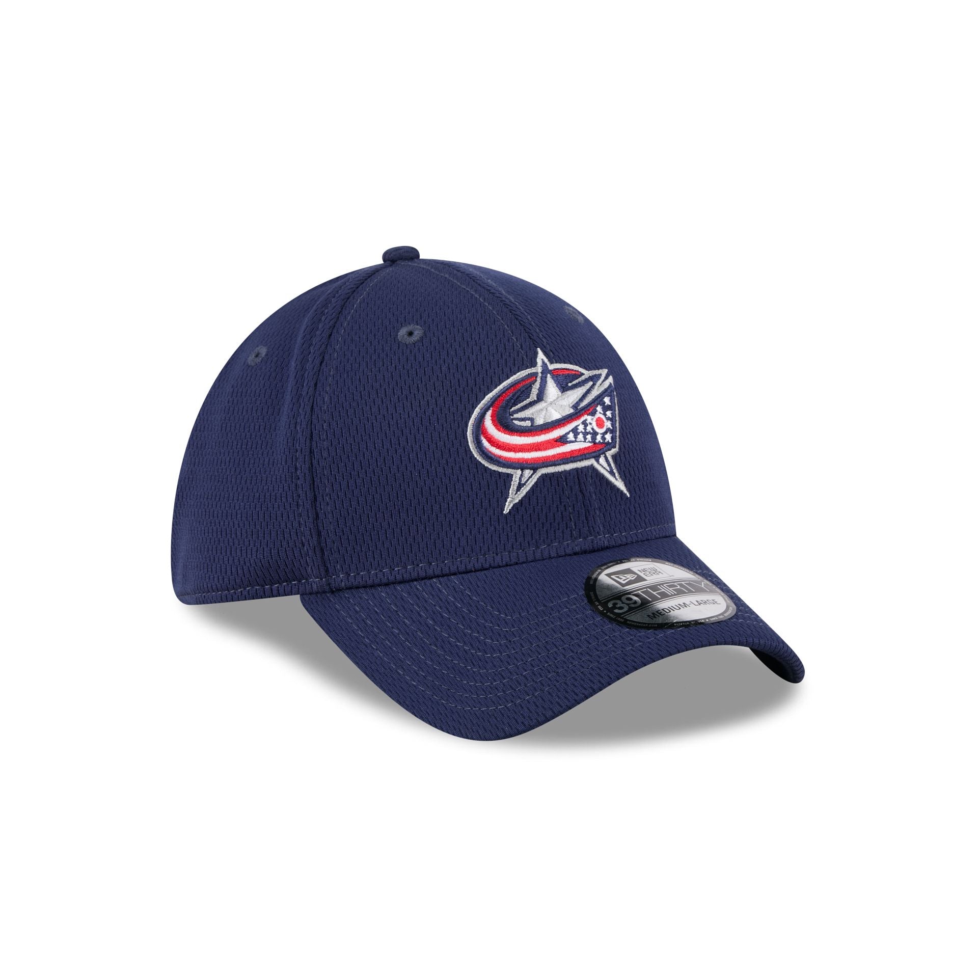 Columbus Blue Jackets Navy 39THIRTY Stretch Fit Hat