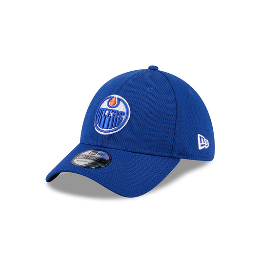 Edmonton Oilers Blue 39THIRTY Stretch Fit Hat - New Era Cap