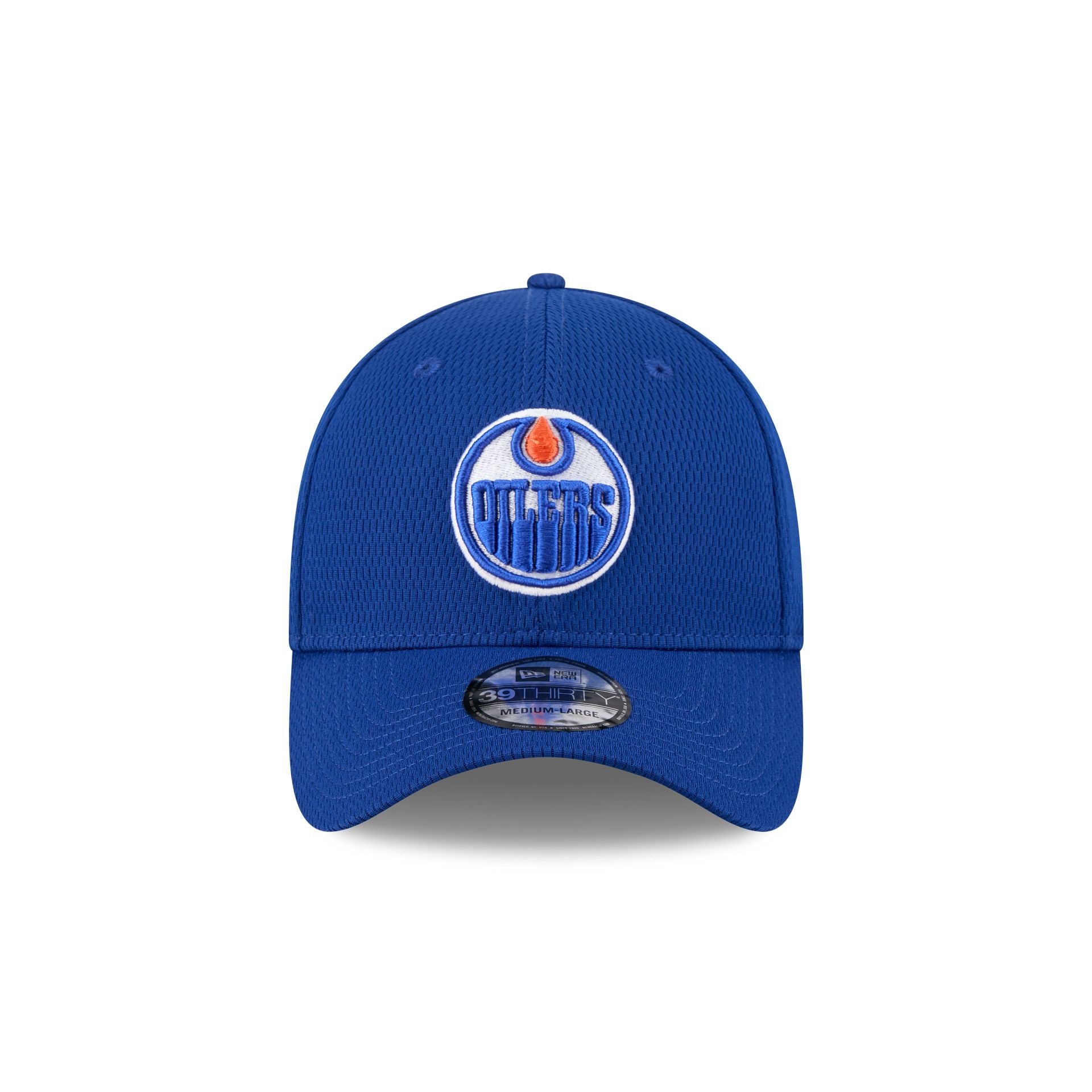 Edmonton Oilers Blue 39THIRTY Stretch Fit Hat