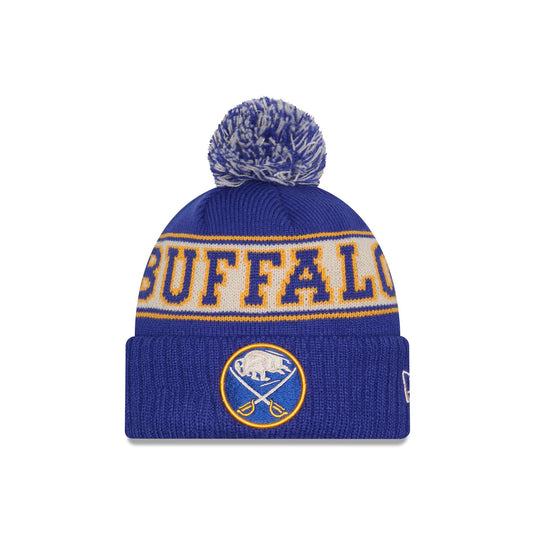 Buffalo Sabres Retro Pom Knit Hat - New Era Cap