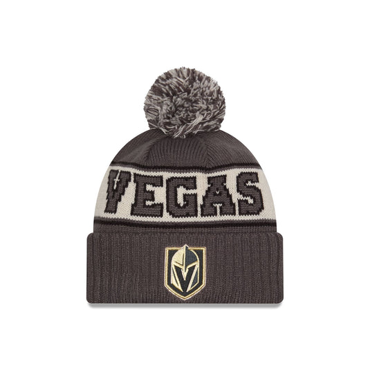 Vegas Golden Knights Retro Pom Knit Hat - New Era Cap