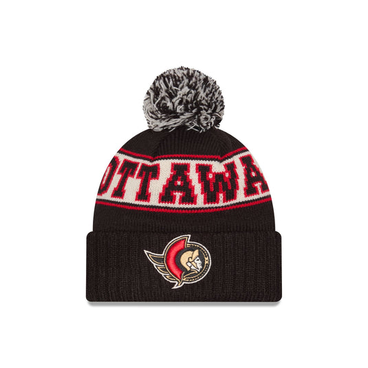 Ottawa Senators Retro Pom Knit Hat - New Era Cap