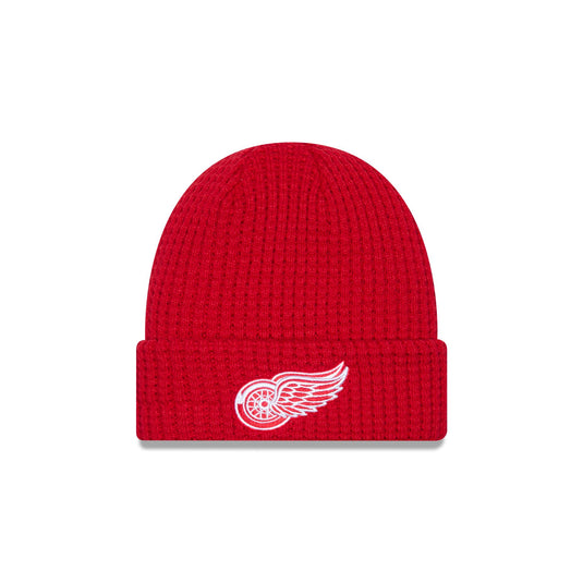 Detroit Red Wings Waffle Knit Beanie - New Era Cap