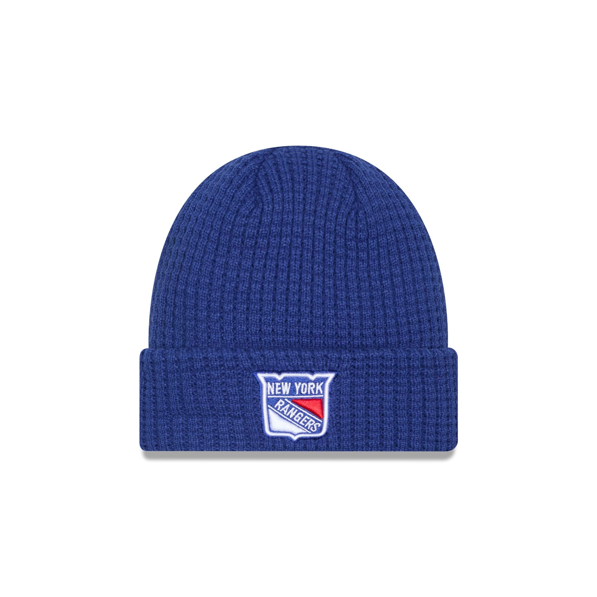 New York Rangers Waffle Knit Beanie – New Era Cap