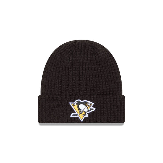 Pittsburgh Penguins Waffle Knit Beanie - New Era Cap