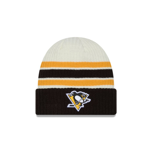 Pittsburgh Penguins Vintage Ribbed Beanie - New Era Cap