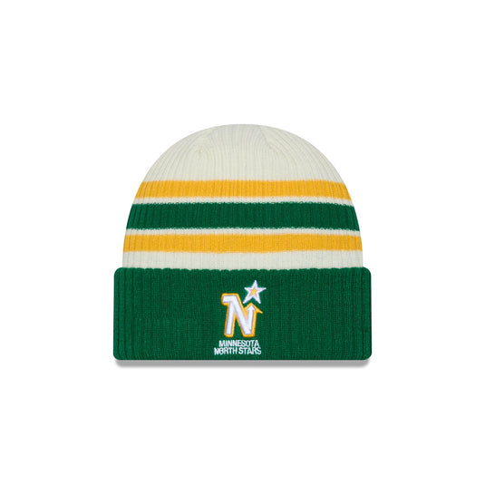Minnesota North Stars Vintage Ribbed Beanie - New Era Cap