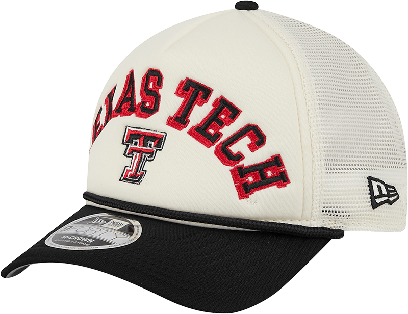 Texas Tech Red Raiders Chrome Arch 9FORTY M-Crown A-Frame Trucker Hat