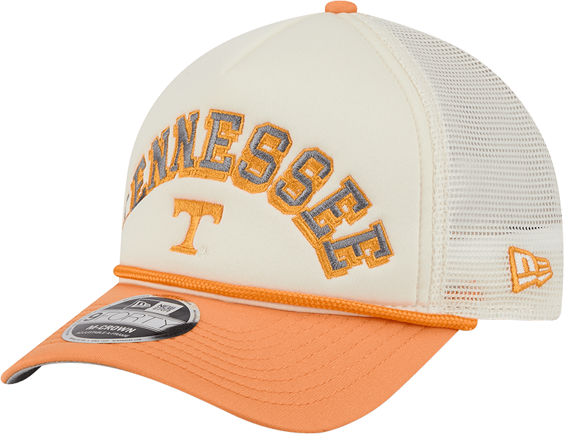 Tennessee Volunteers Chrome Arch 9FORTY M-Crown A-Frame Trucker Hat