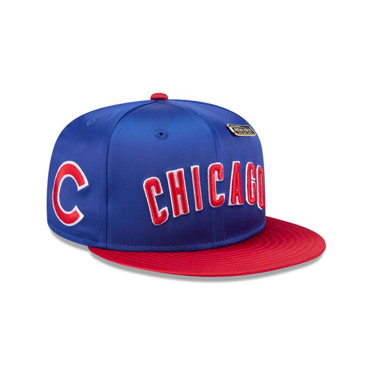 Chicago Cubs Satin Pin 9FIFTY Snapback Hat - New Era Cap