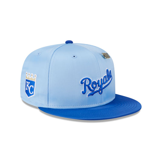 Kansas City Royals Satin Pin 9FIFTY Snapback Hat - New Era Cap