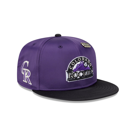 Colorado Rockies Satin Pin 9FIFTY Snapback Hat - New Era Cap