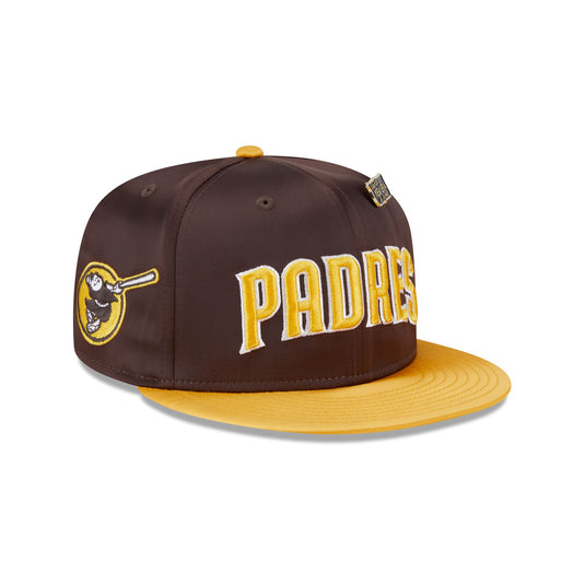 San Diego Padres Satin Pin 9FIFTY Snapback Hat - New Era Cap