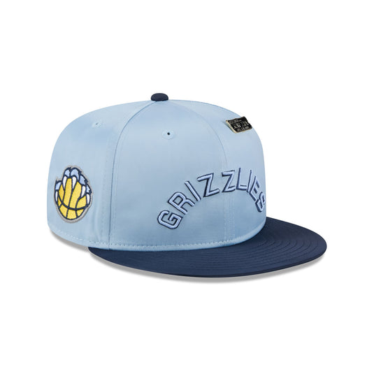 Memphis Grizzlies Satin Pin 9FIFTY Snapback Hat - New Era Cap