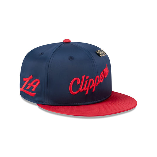 Los Angeles Clippers Satin Pin 9FIFTY Snapback Hat - New Era Cap