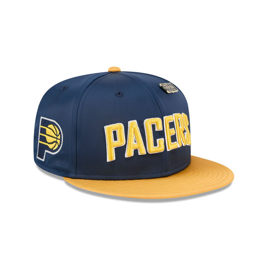 Indiana Pacers Satin Pin 9FIFTY Snapback Hat - New Era Cap