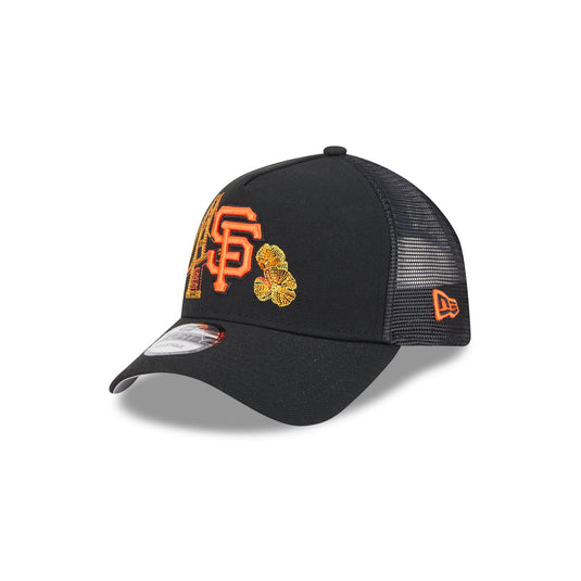 San Francisco Giants State Stitch 9FORTY A-Frame Trucker Hat - New Era Cap
