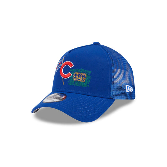 Chicago Cubs State Stitch 9FORTY A-Frame Trucker Hat - New Era Cap