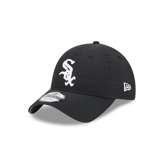Chicago White Sox Everyday Nylon Black 9TWENTY Adjustable Hat - New Era Cap