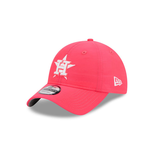 Houston Astros Everyday Nylon Pink 9TWENTY Adjustable Hat - New Era Cap
