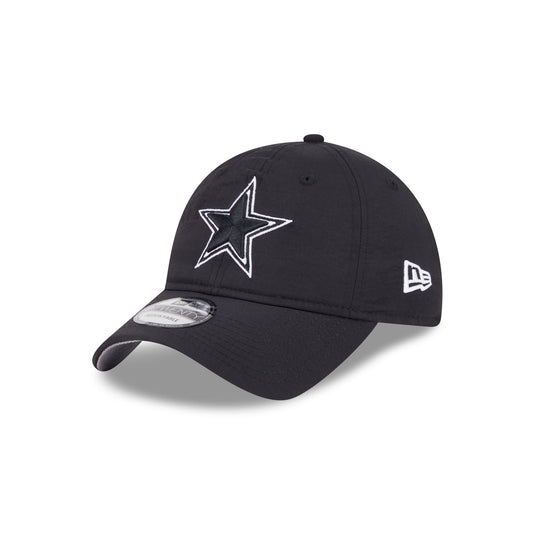 Dallas Cowboys Everyday Nylon Black 9TWENTY Adjustable Hat - New Era Cap