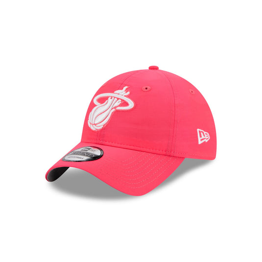 Miami Heat Everyday Nylon Pink 9TWENTY Adjustable Hat - New Era Cap