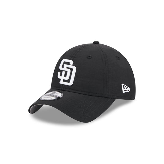 San Diego Padres Everyday Nylon Black 9TWENTY Adjustable Hat - New Era Cap