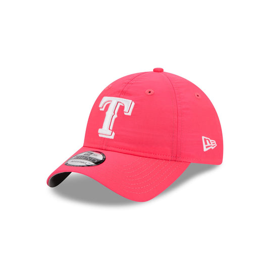 Texas Rangers Everyday Nylon Pink 9TWENTY Adjustable Hat - New Era Cap