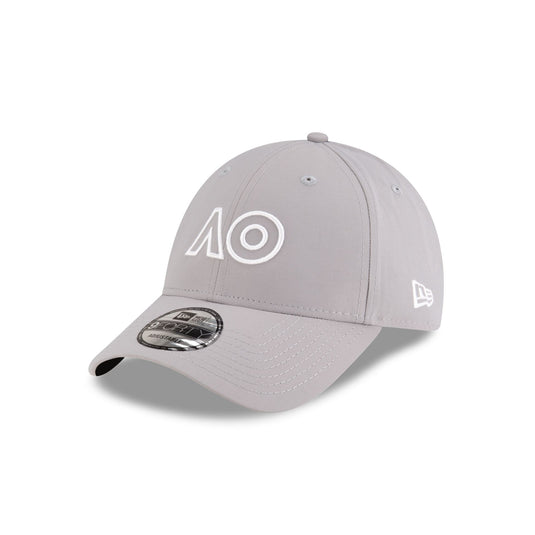 2025 Australian Open Core Outline Gray 9FORTY Adjustable Hat - New Era Cap