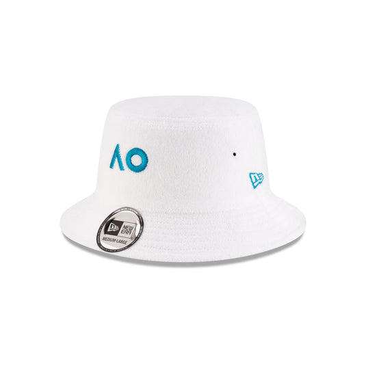 2025 Australian Open White Reversible Bucket Hat - New Era Cap