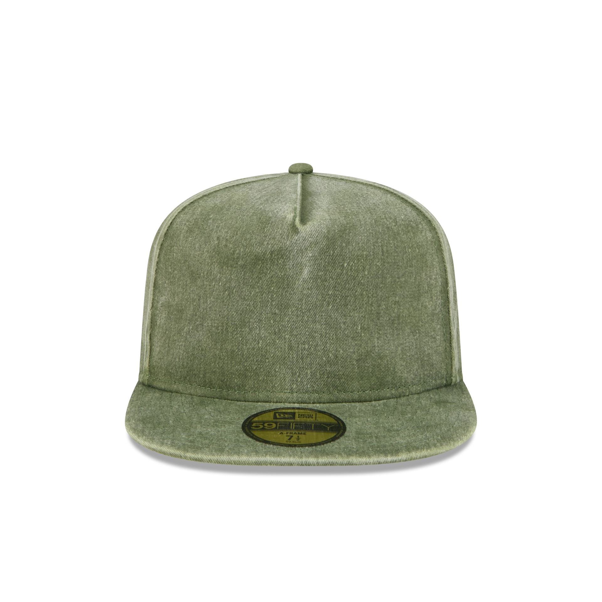 New Era Cap Rifle Green Acid Wash 59FIFTY A-Frame Fitted Hat