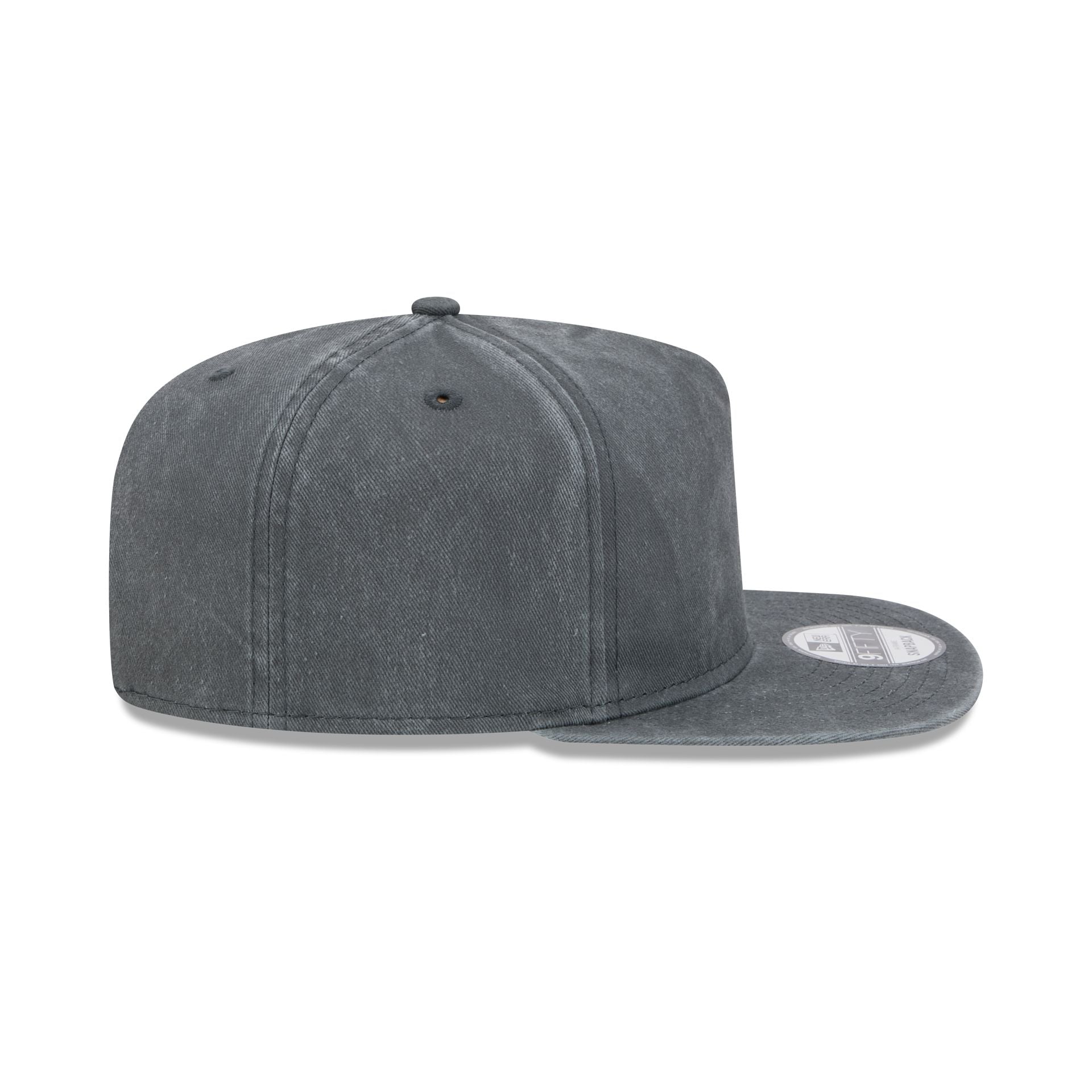 New Era Cap Black Acid Wash 9FIFTY A-Frame Snapback Hat