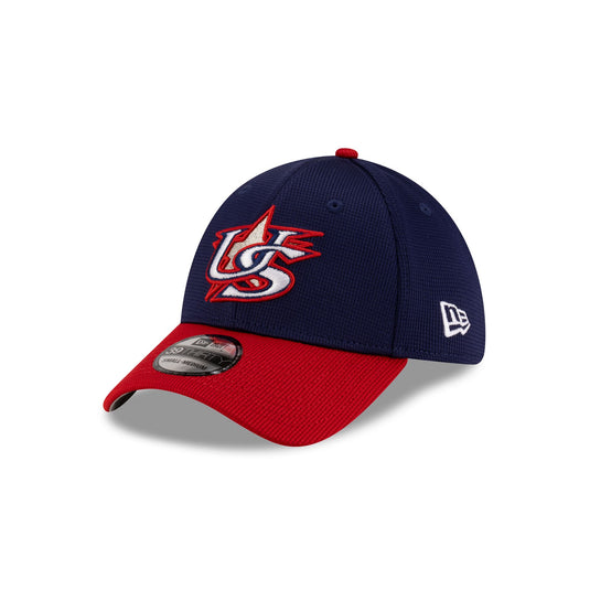 USA Baseball 2025 Batting Practice 39THIRTY Stretch Fit Hat - New Era Cap